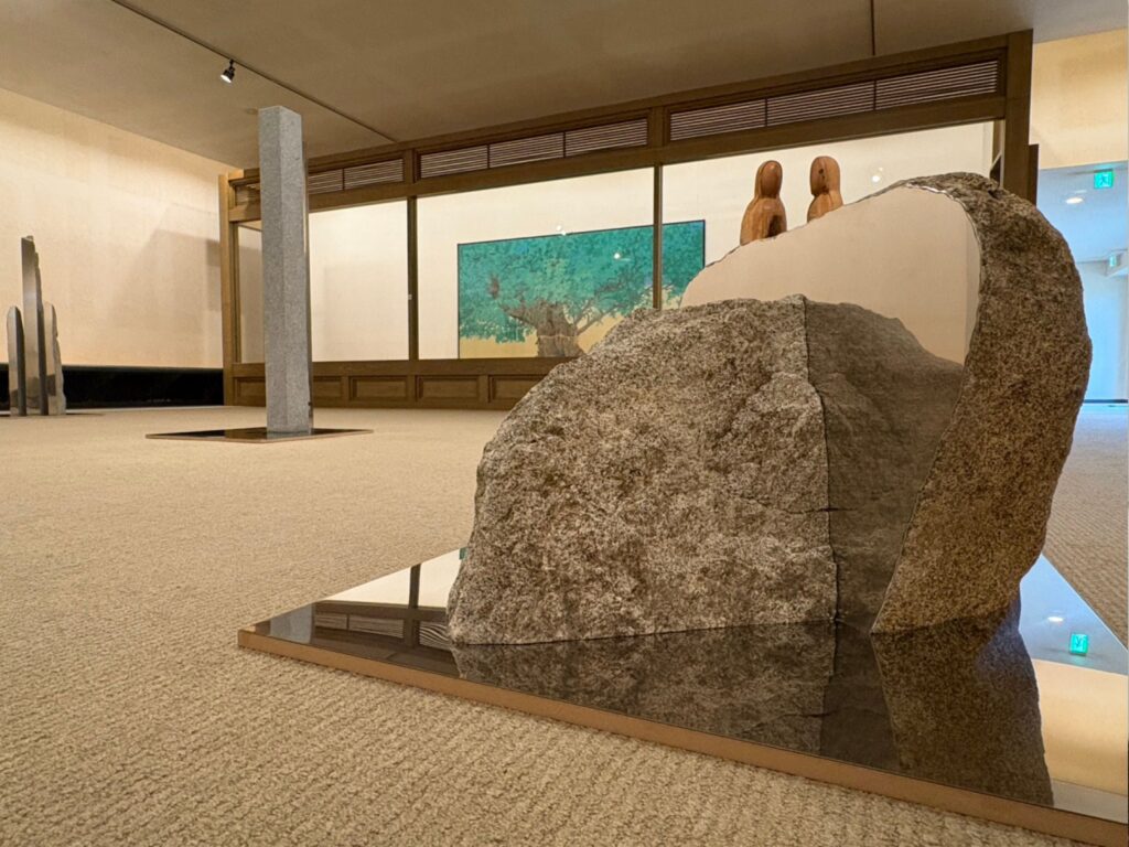 石の作品のアップ画像