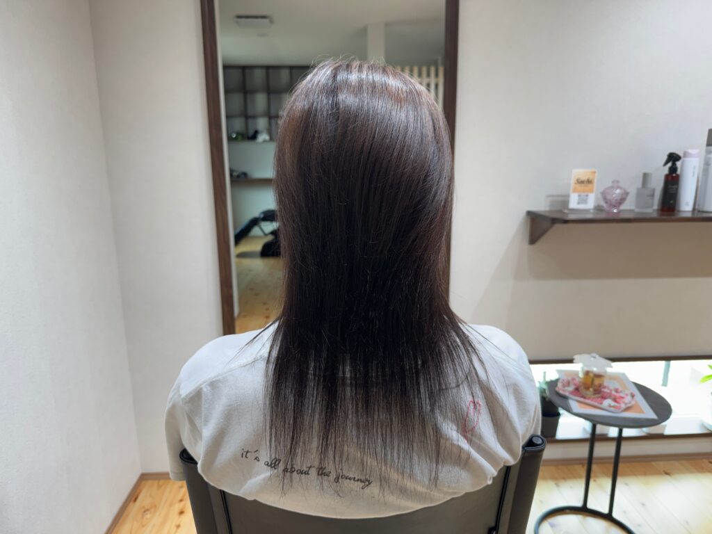 ヘアーサロン髪質改善画像