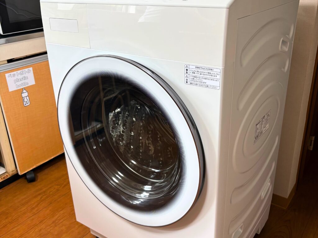 ことぶきや乾燥機能付き洗濯機の画像