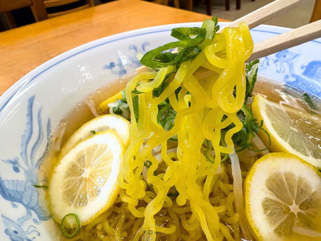 冷やし柚レモン塩ラーメン画像