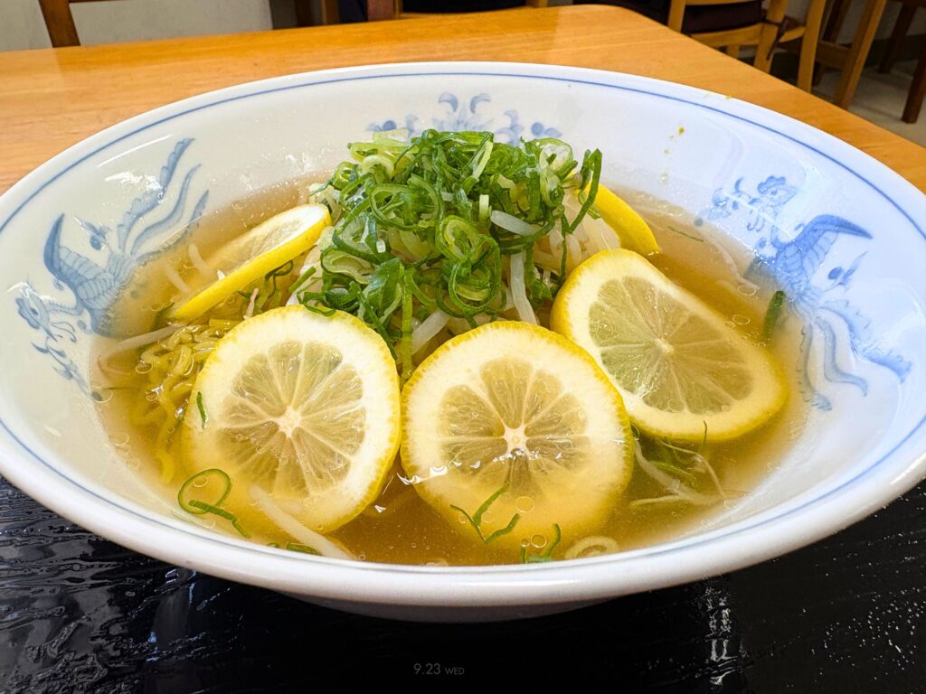 冷やし柚レモン塩ラーメン画像