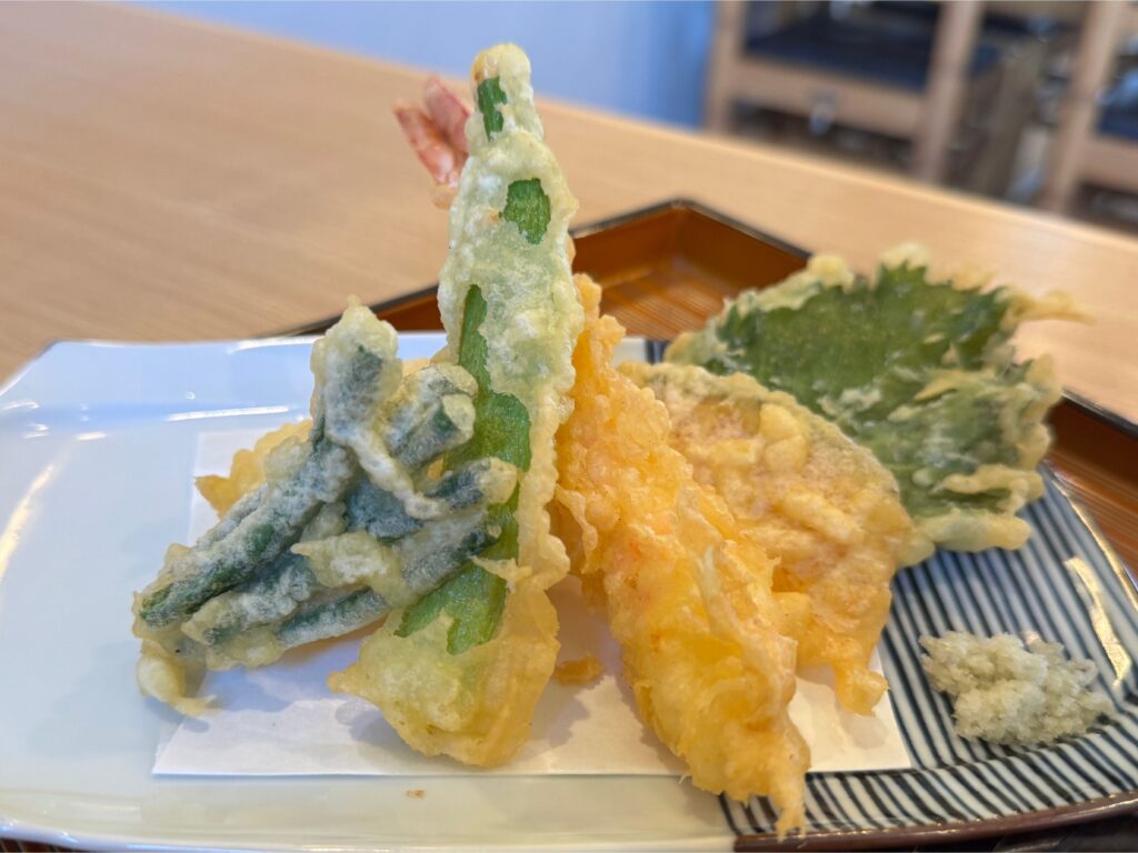 蕎屋すずの天ぷら
