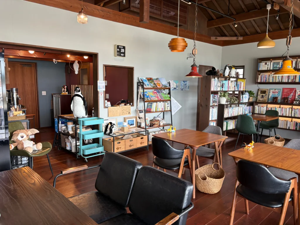 Cafe Shozanの内装