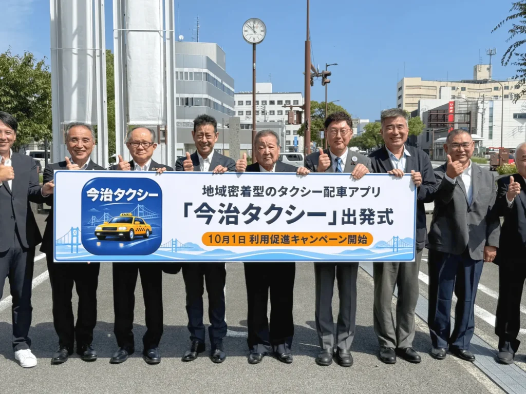 今治タクシー 集合写真