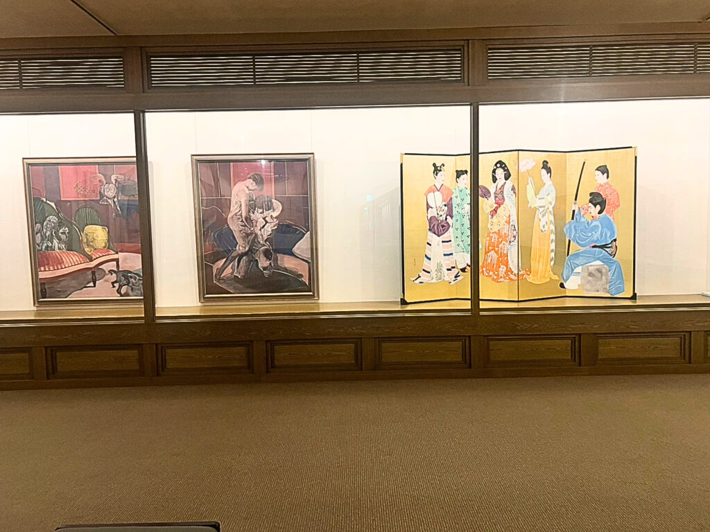 大三島美術館個展内②