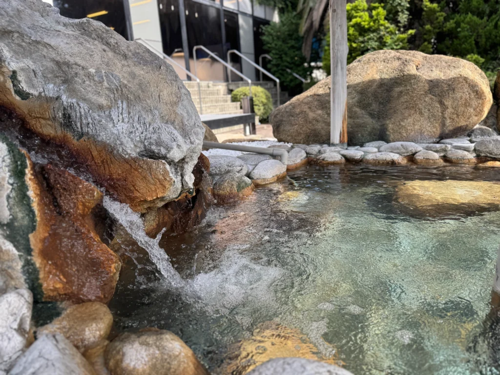 清正乃湯 男湯 露天風呂